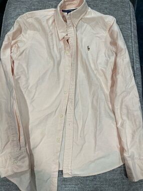Polo by Ralph Lauren boy’s  Light Pink Oxford Button-Down Shirt